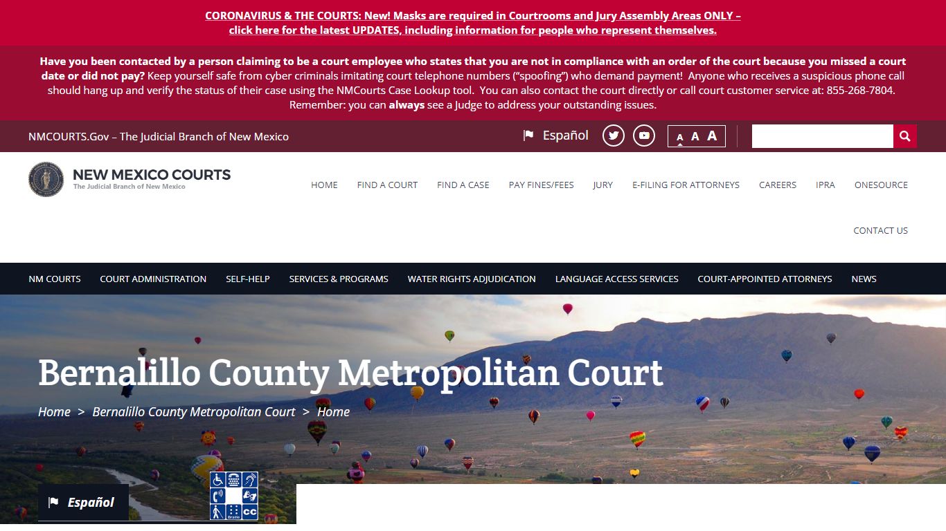 Bernalillo County Metropolitan Court | The Judicial Branch ...